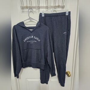 American Eagle Outfitters Deep Blue Shirt